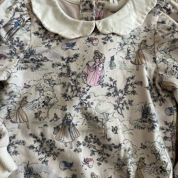 Janie and Jack Disney princess print sweatshirt - Picture 5 of 5
